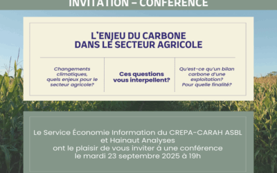 Conférence: L’enjeu du carbone dans le secteur agricole